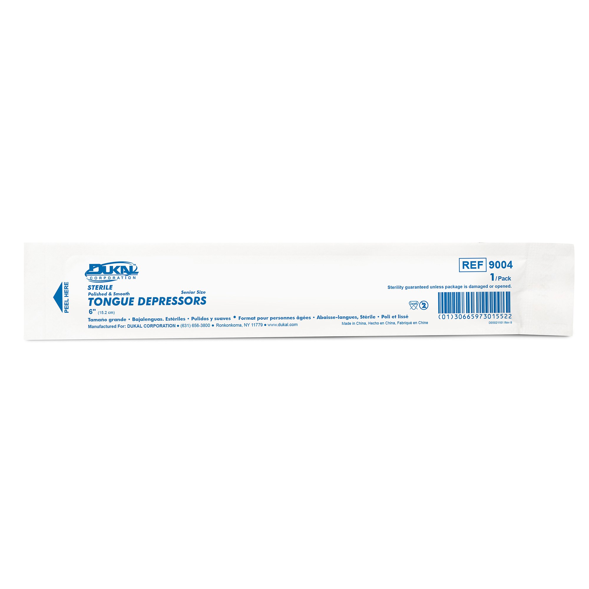 Dukal - 9004 Dukal™ Individually Wrapped Tongue Depressors