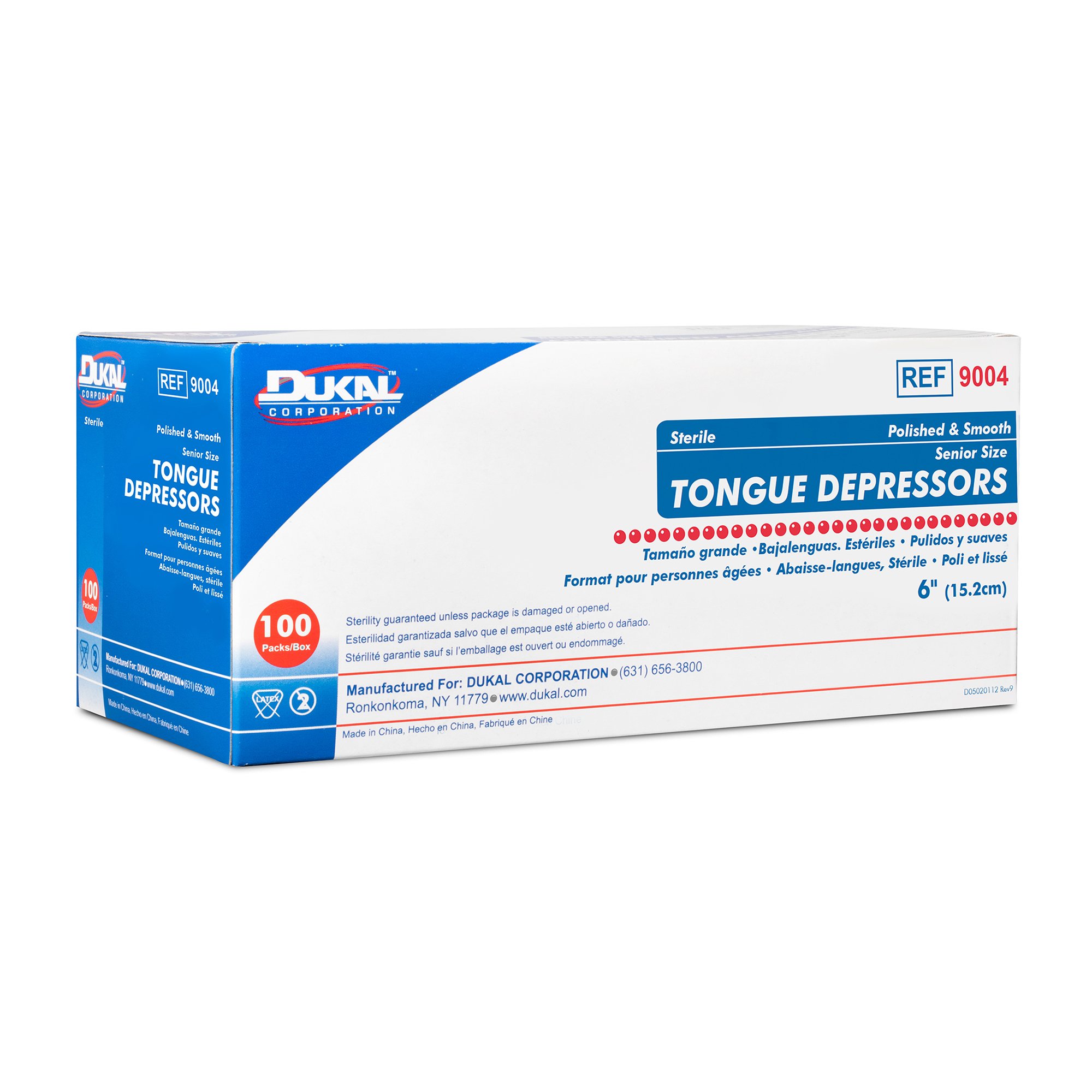 Dukal - 9004 Dukal™ Individually Wrapped Tongue Depressors