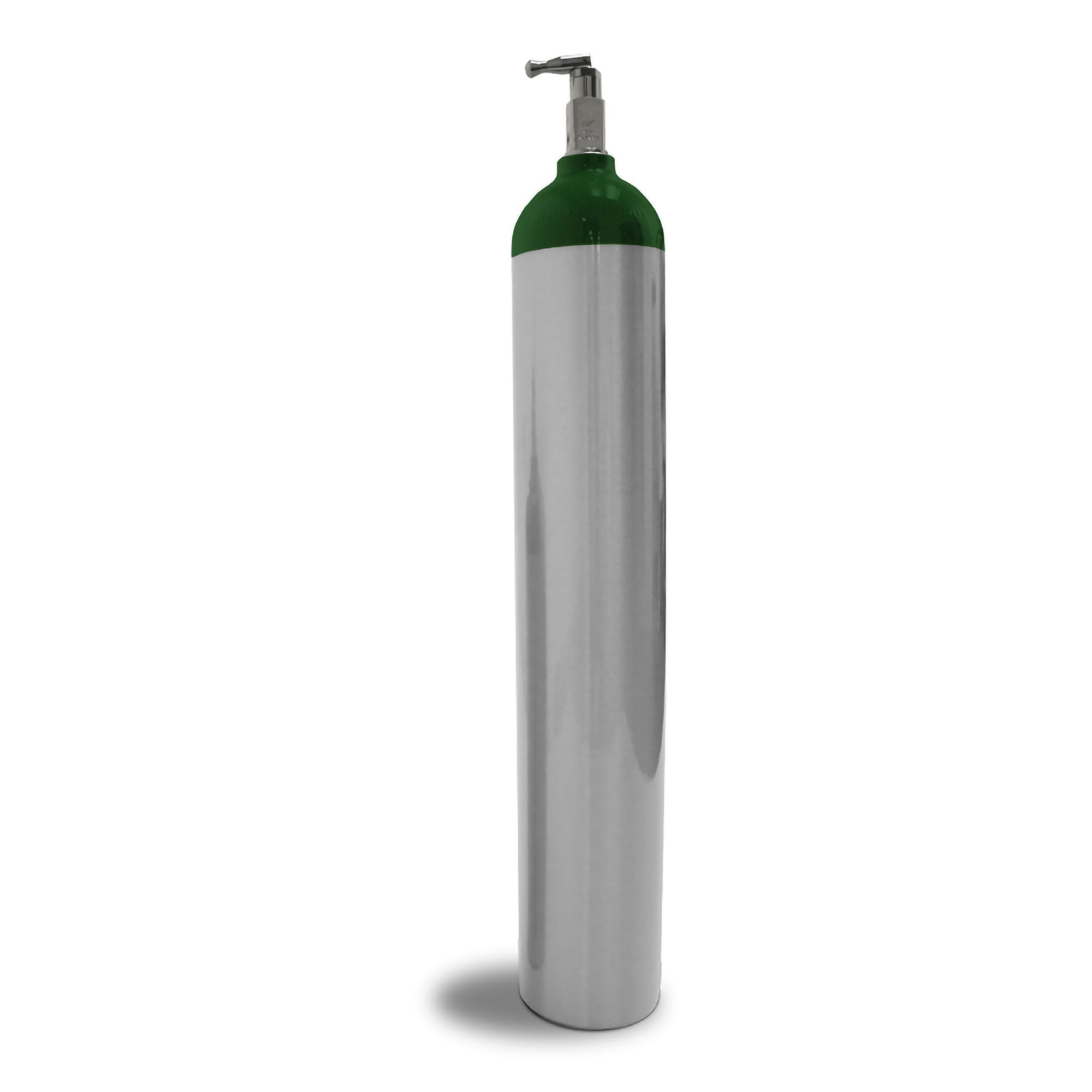 Mada Medical Products - 1602E Oxygen Cylinder (Empty) Mada Medical Size E Aluminum