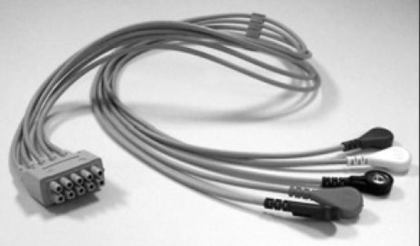 Sun Med - 411203-002 Lead Wire Set 51 Inch, Snap, 3 Lead, Group, Multi Link GE Eagle, Solar, Dash 2000 Monitors, Tram