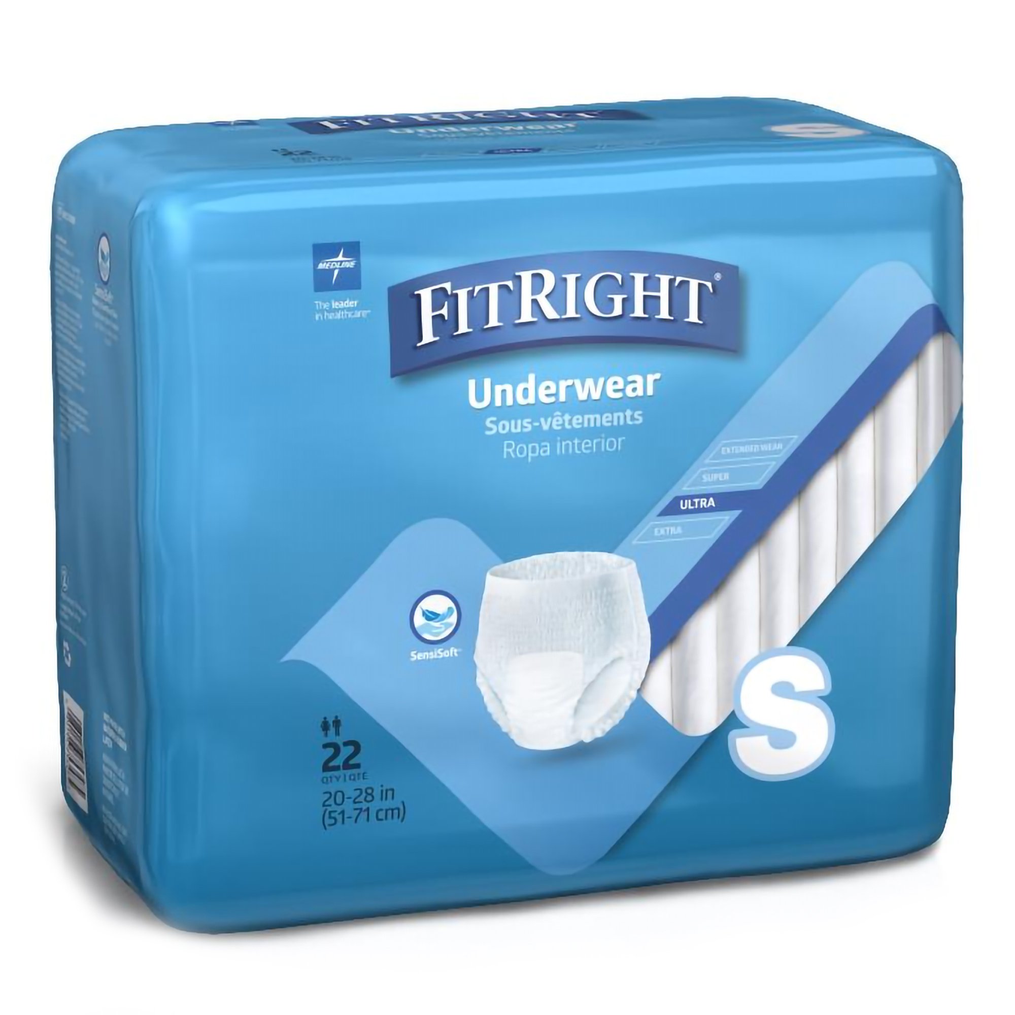 FitRight Classic Absorbent Underwear MSC23000 by Medline