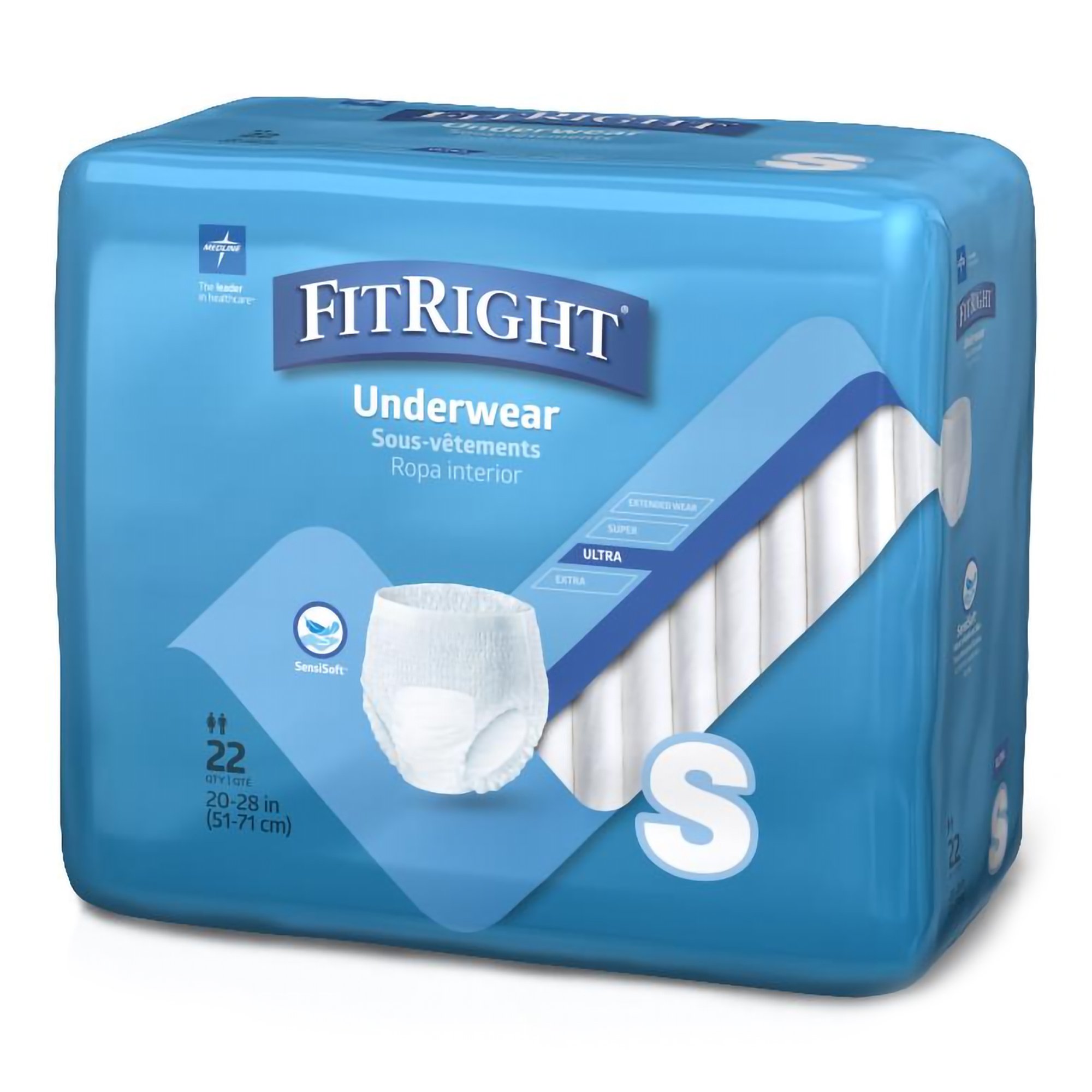 FitRight Classic Absorbent Underwear MSC23000 by Medline