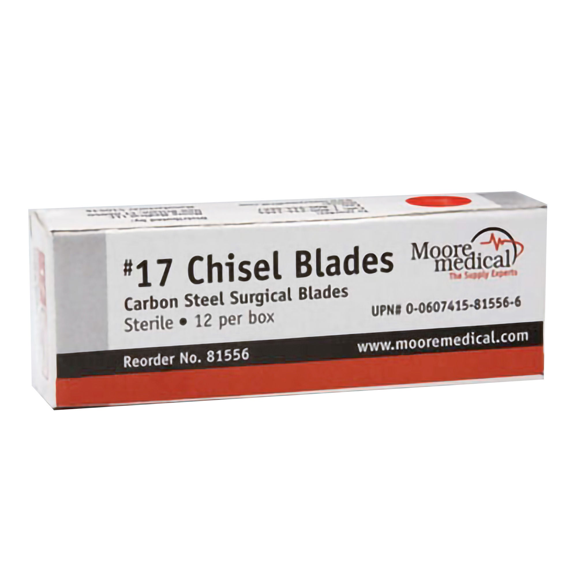 McKesson Brand - MMC#313 Chisel Blade McKesson Carbon Steel Sterile