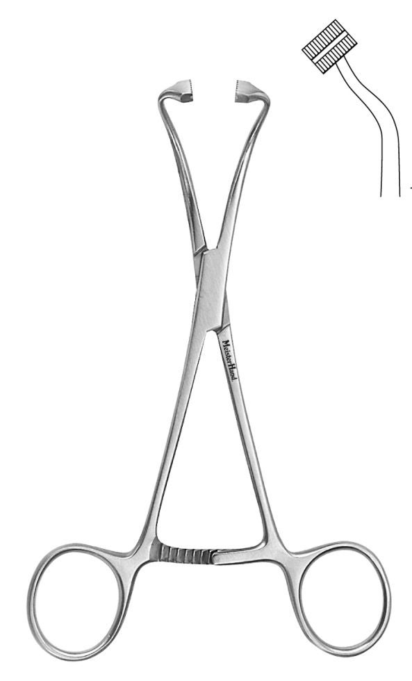 Integra Lifesciences - MH7-516 Towel Clamp MeisterHand® Peers 5-3/4 Inch Length Stainless Steel