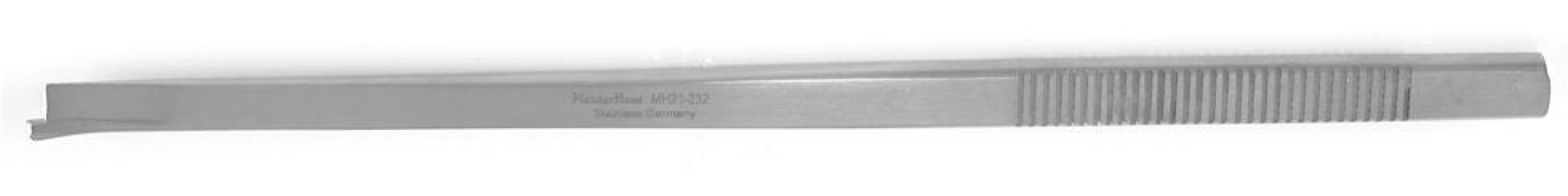 Integra Lifesciences - MH21-232 Osteotome MeisterHand® Neivert 6.4 mm Width Straight Blade with Guard OR Grade Stainless Steel NonSterile 8 Inch Length
