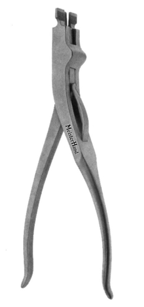 Integra Lifesciences - MH27-3100 Cast Spreader MeisterHand® 3 Prong 3 Prong Flat Blades Outside Serrated