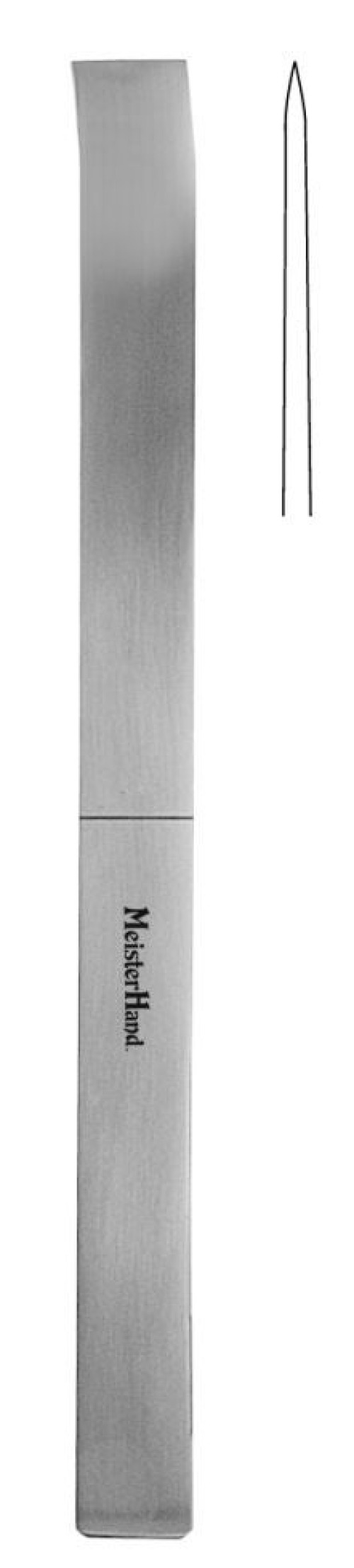 Integra Lifesciences - MH27-498 Osteotome MeisterHand® Lambotte 38 mm Width Straight Blade OR Grade Stainless Steel NonSterile 9 Inch Length