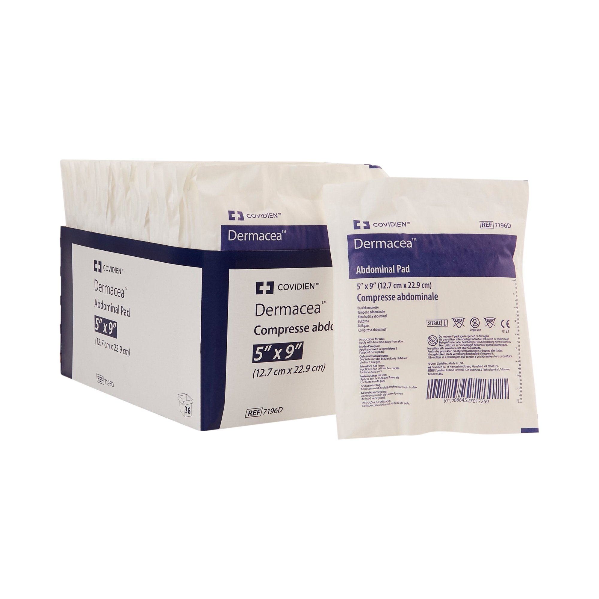 Cardinal - 7196D Dermacea™ Sterile Abdominal Pad