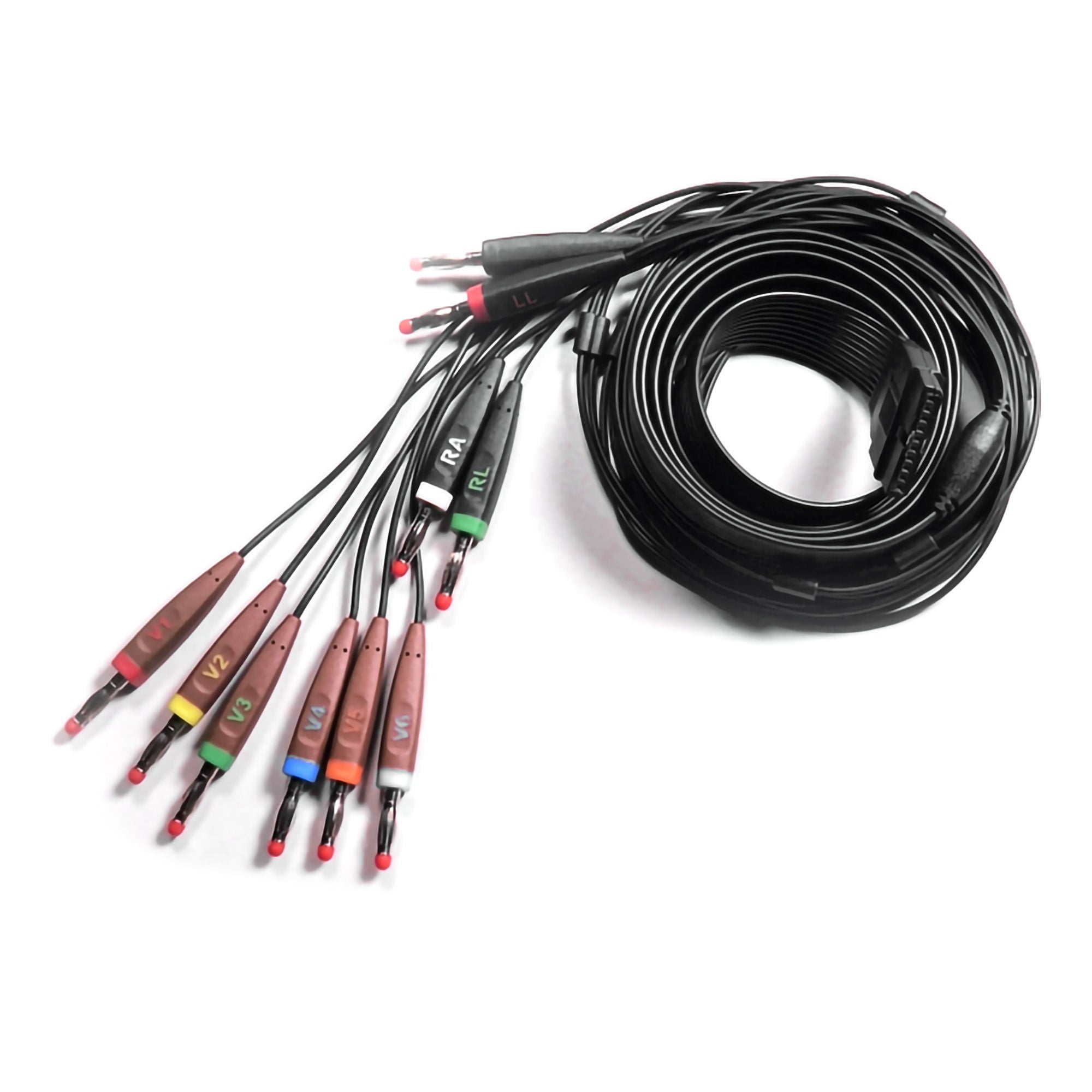Schiller America - 2.400104 ECG Cable 3.5 M, 10 Lead, Snap Clip Adapter AT-110, ART-102, AT-10+ 10LEA
