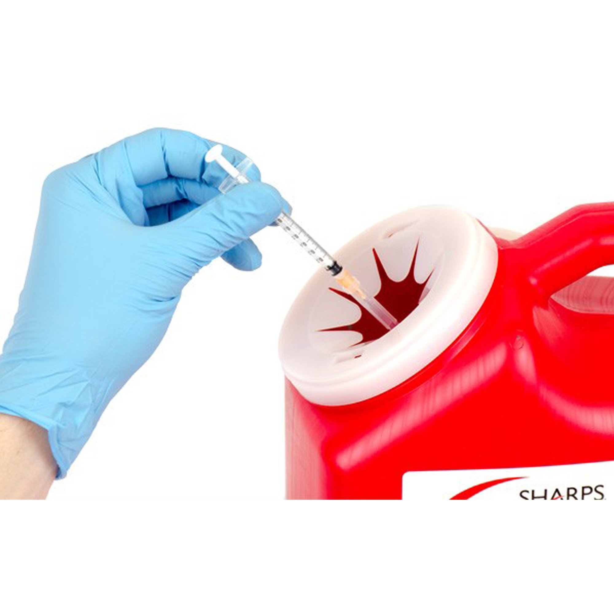 Sharps Compliance 12000-012 - The Sharps Disposal by Mail System® Pro-Tec® Mailback Sharps Collector, 2 Gal. - 1/Each, 12/Case