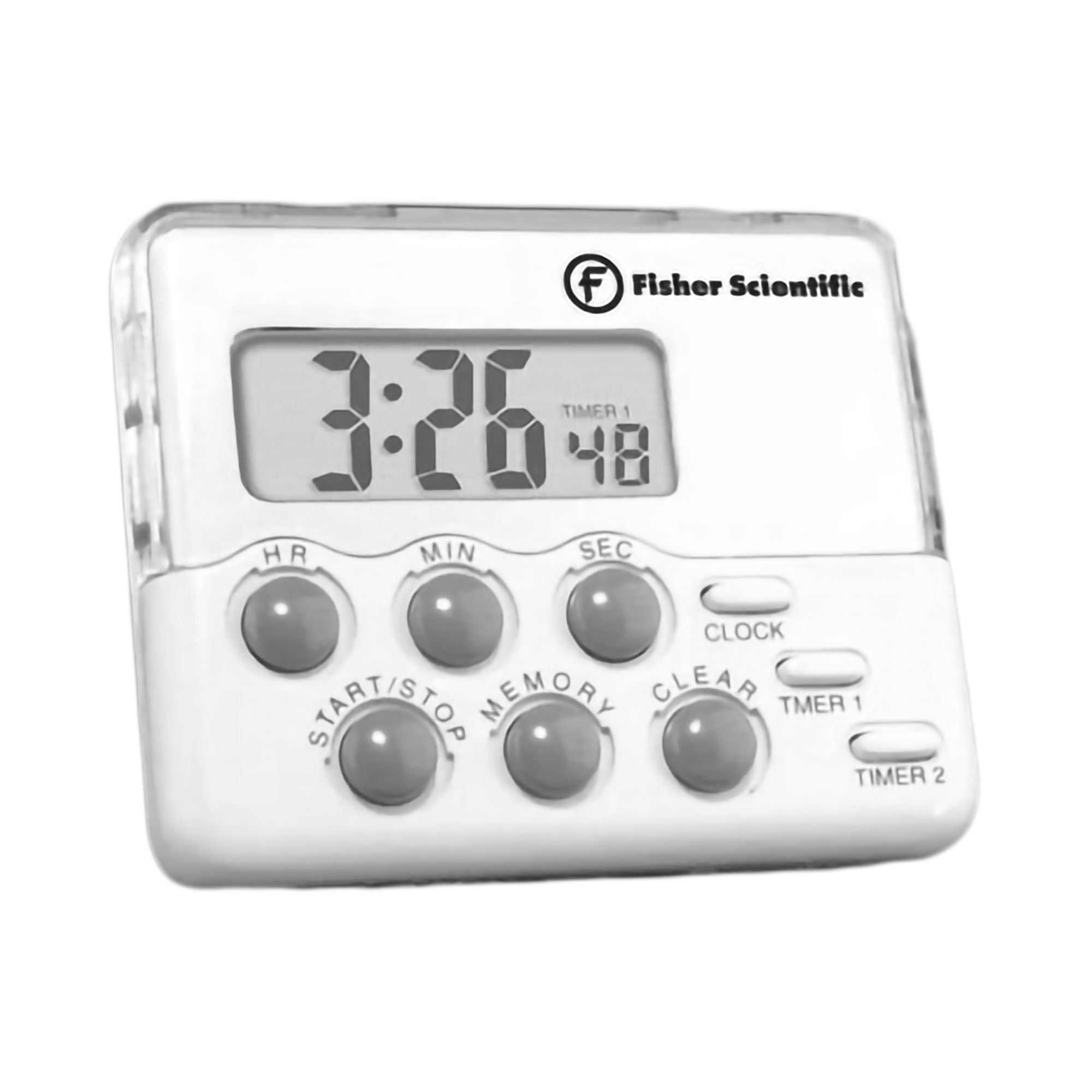 PANTek Technologies LLC - S90203 Electronic Alarm Timer Clip on, Magnetic Back 24 Hours Digital Display