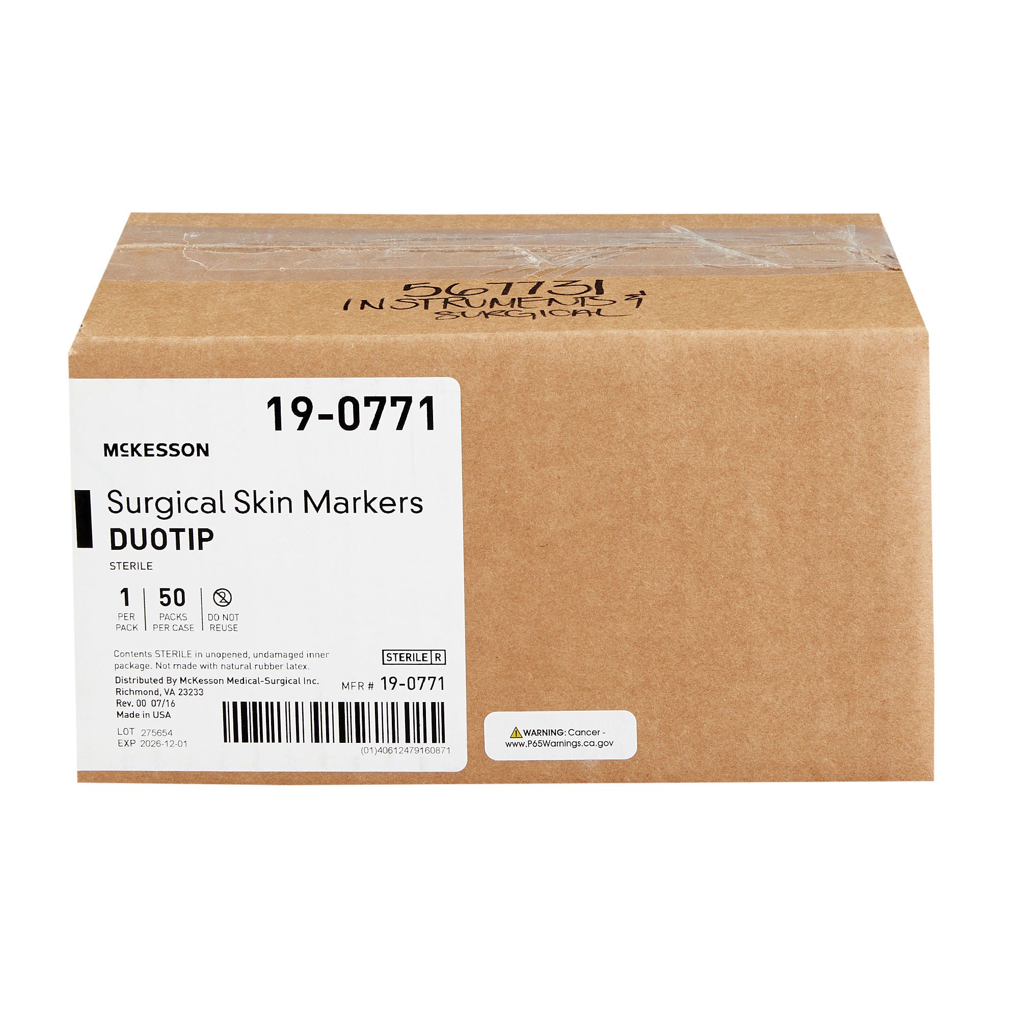 McKesson Brand - 19-0771 Medi-Pak™ Performance Plus Surgical Skin Marker