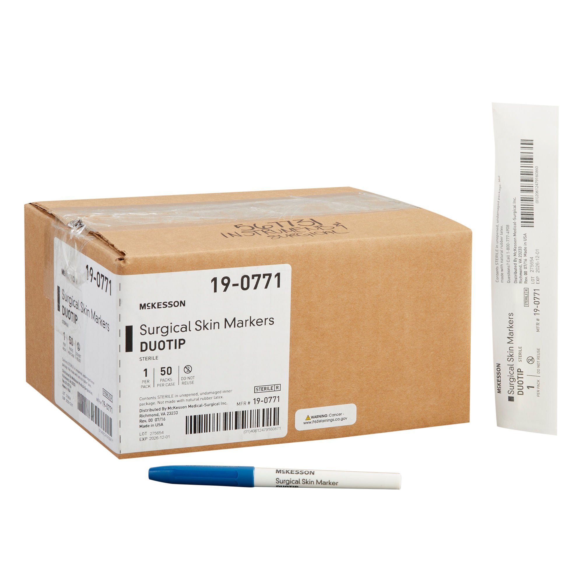 McKesson Brand - 19-0771 Medi-Pak™ Performance Plus Surgical Skin Marker