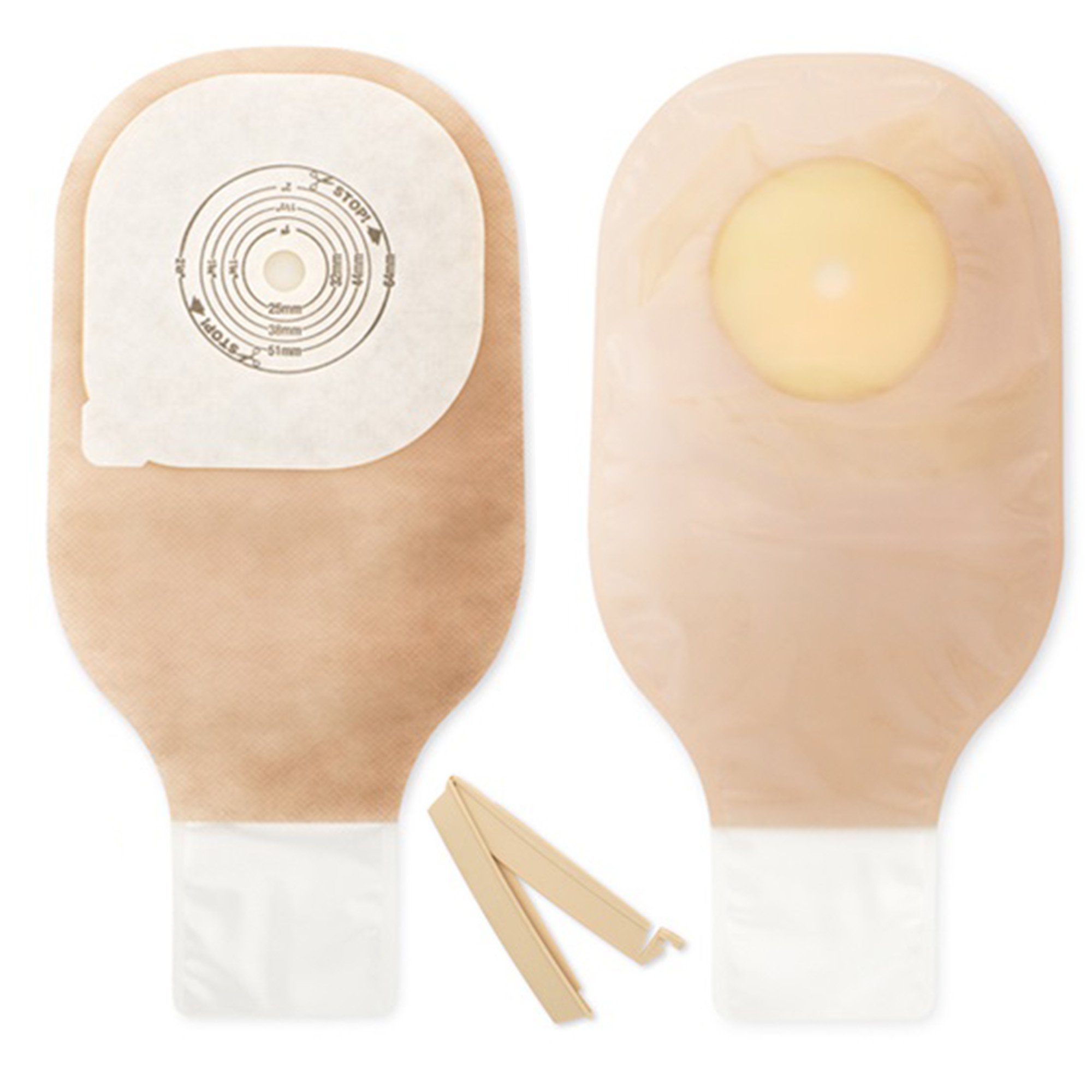 Hollister - 88501 Premier™ One-Piece Ultra Clear Colostomy Pouch