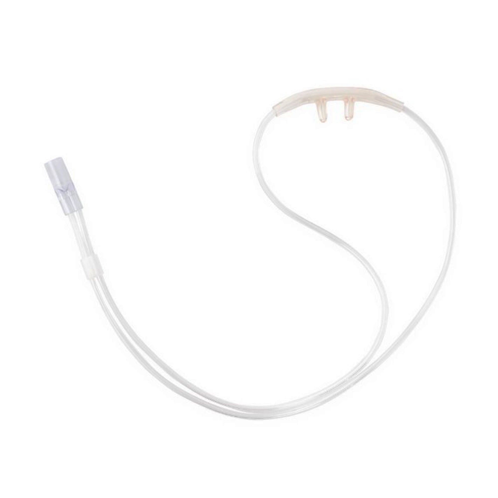 Medline - HUD241101 Nasal Cannula Comfort Flo® Adult Curved Prongs Without Tubing High Flow Rate