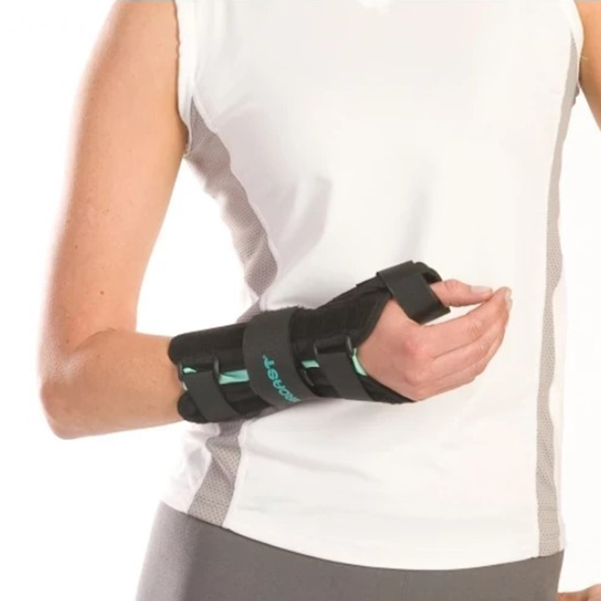 DJO - 05WTSL AirCast® A2™ Left Wrist Brace With Thumb Spica