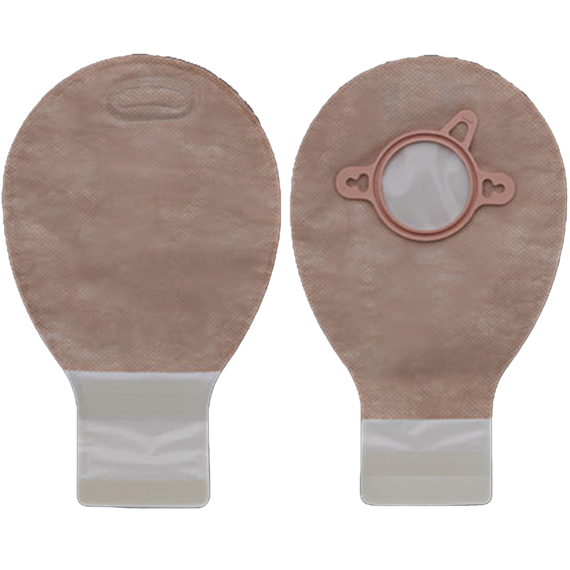 Hollister - 18284 New Image™ 18284 Two-Piece Beige Ostomy Pouch