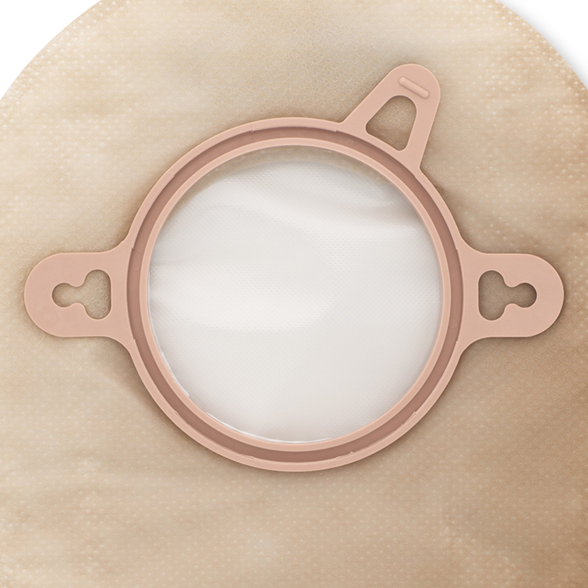 Hollister 18293 - New Image™ 18293 Two-Piece Transparent Ostomy Pouch, Pre-cut to Fit 57 mm, Red - 20/Box