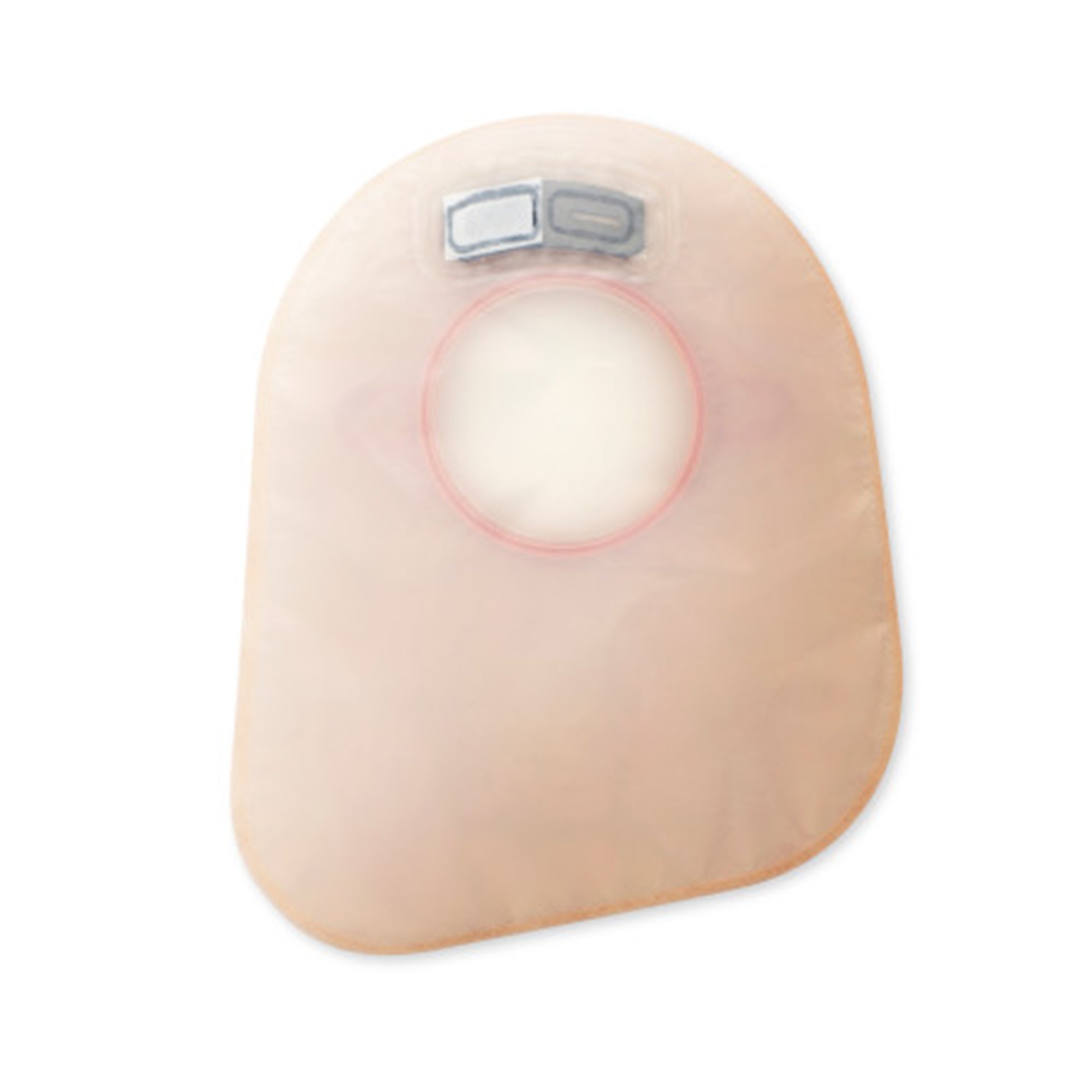 Hollister 18383 - New Image™ 2-Piece Transparent Ostomy Pouch, Pre-cut to Fit 57 mm, Red Match - 60/Box