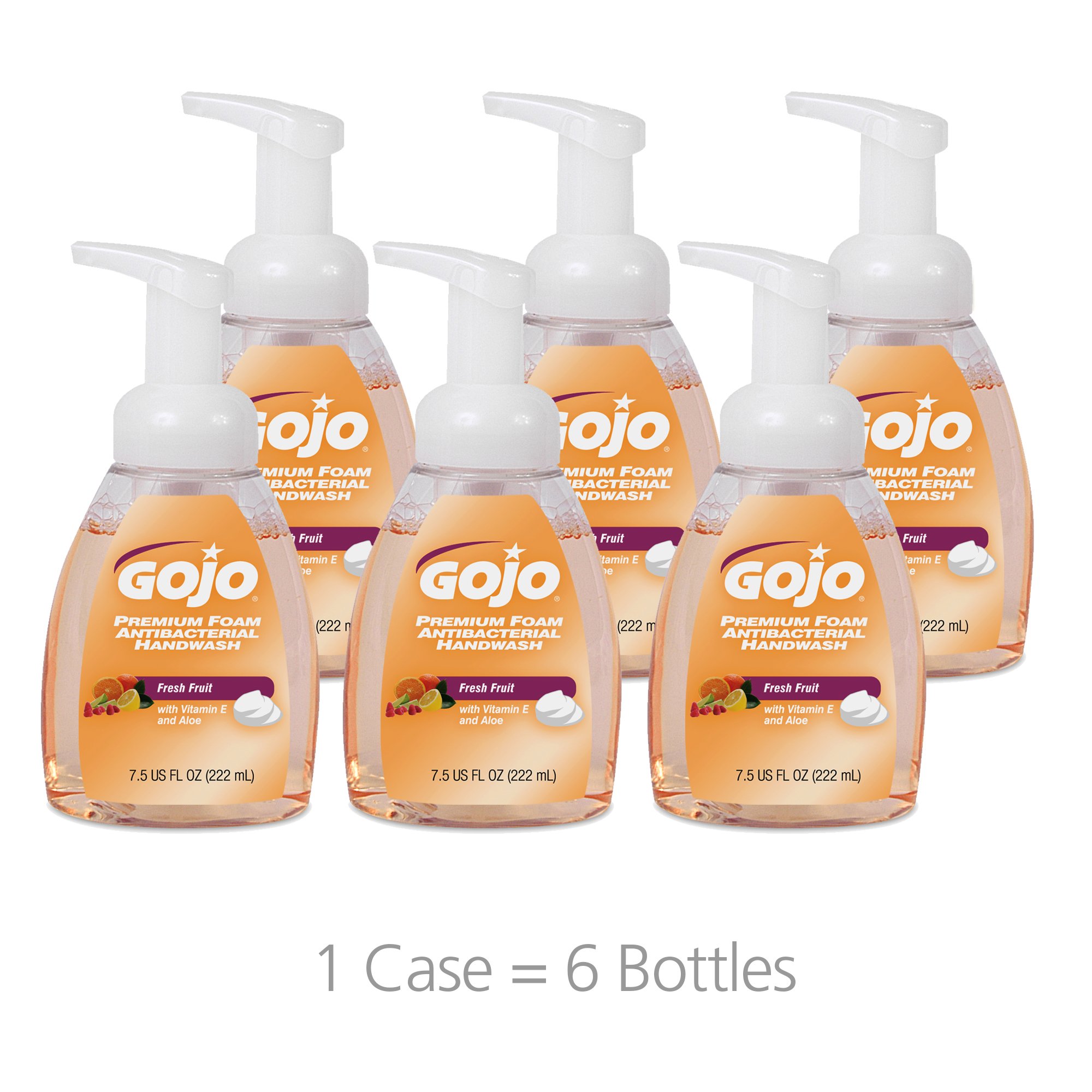 GOJO - 5710-06 Gojo® Fresh Fruit Scent Premium Foam Antibacterial Handwash