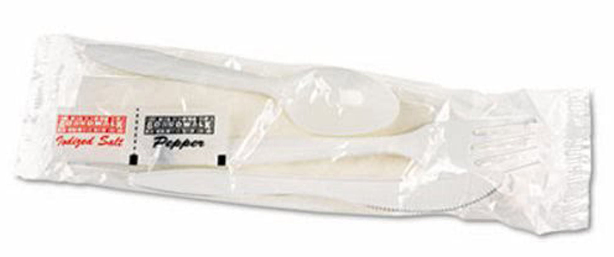 Essendant Co-United Stationers - BWK6KITMW Cutlery Set Boardwalk® Polypropylene Disposable