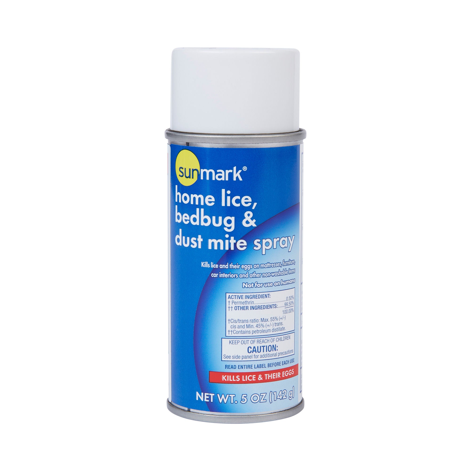 McKesson Brand - 49348023787 Lice Treatment for Durable Goods sunmark® Aerosol Spray Liquid 5 oz. Can Scented NonSterile