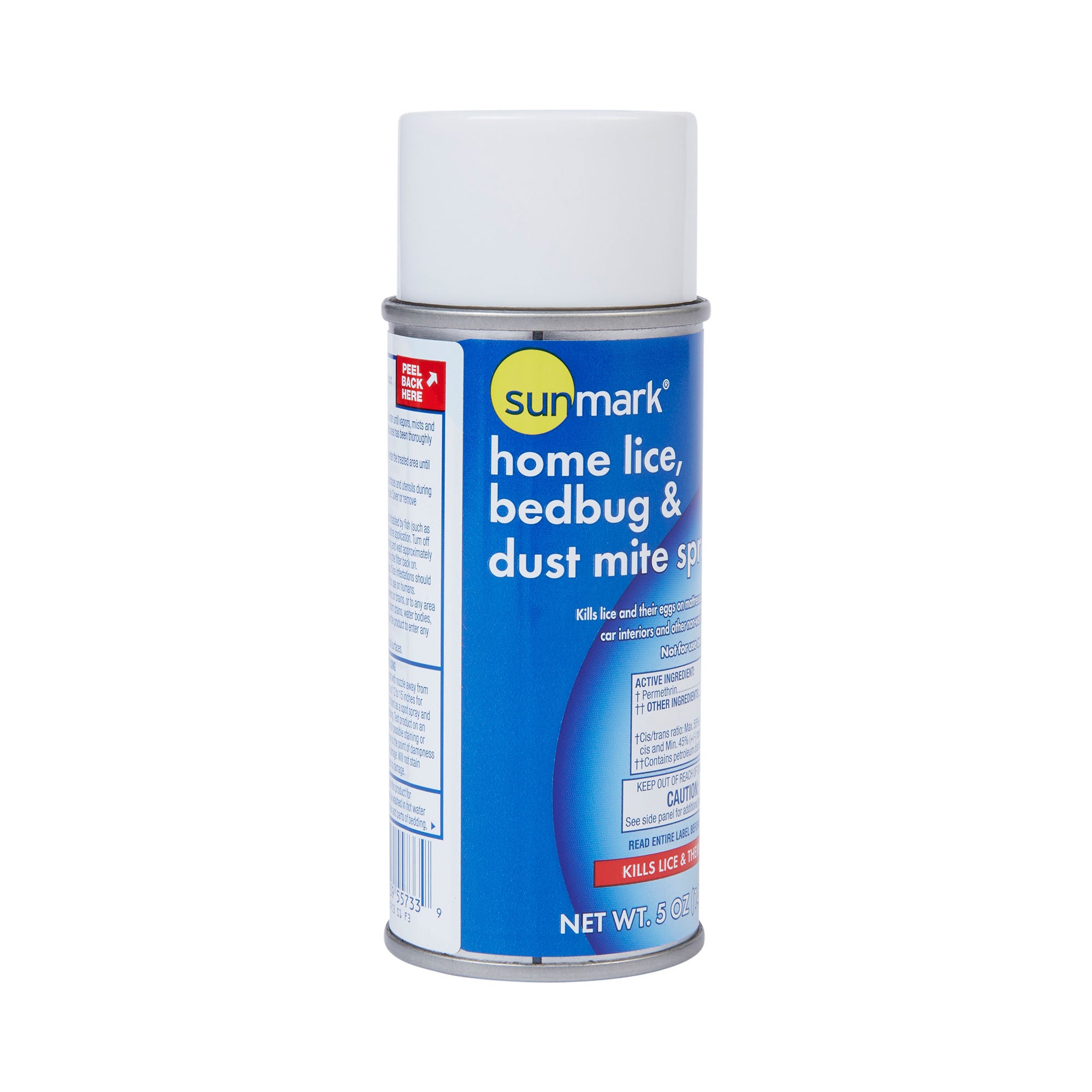 McKesson Brand - 49348023787 Lice Treatment for Durable Goods sunmark® Aerosol Spray Liquid 5 oz. Can Scented NonSterile