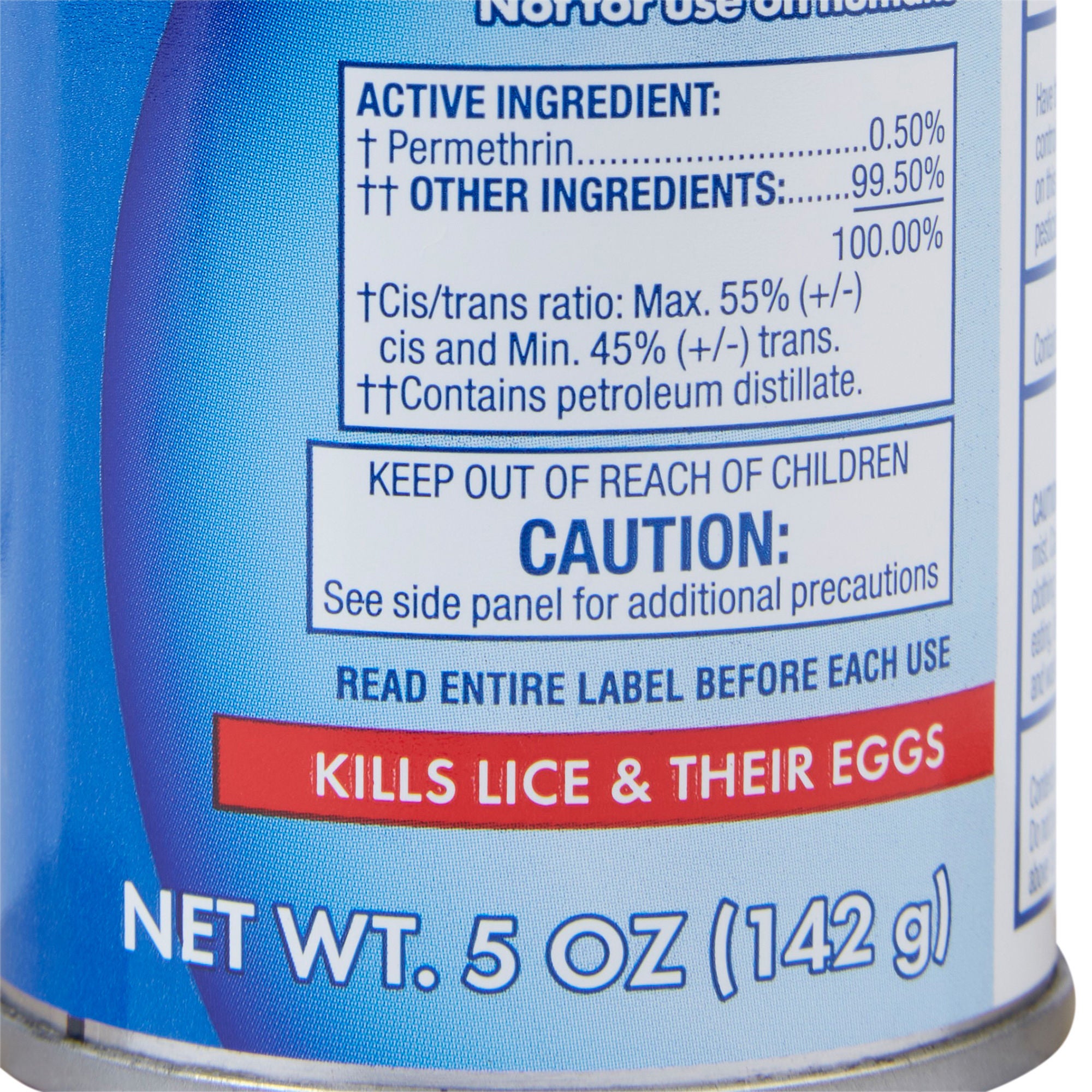 McKesson Brand - 49348023787 Lice Treatment for Durable Goods sunmark® Aerosol Spray Liquid 5 oz. Can Scented NonSterile