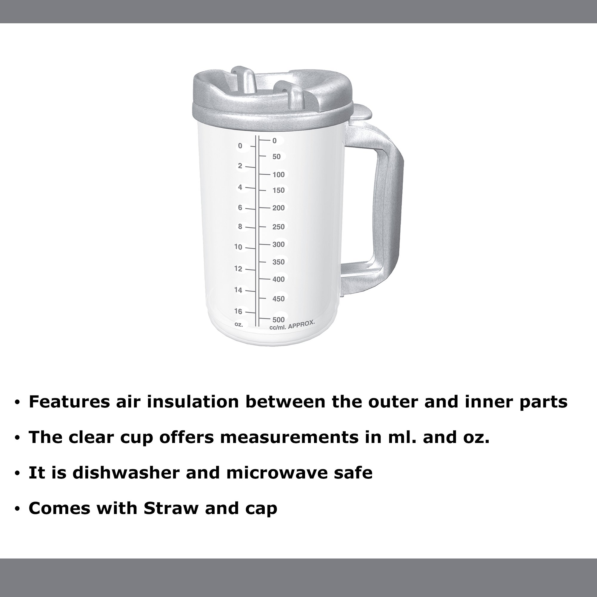 Whirley Industries TM-20 - Whirley-DrinkWorks!® Drinking Mug, 20 ounce - 1/Each, 50/Case
