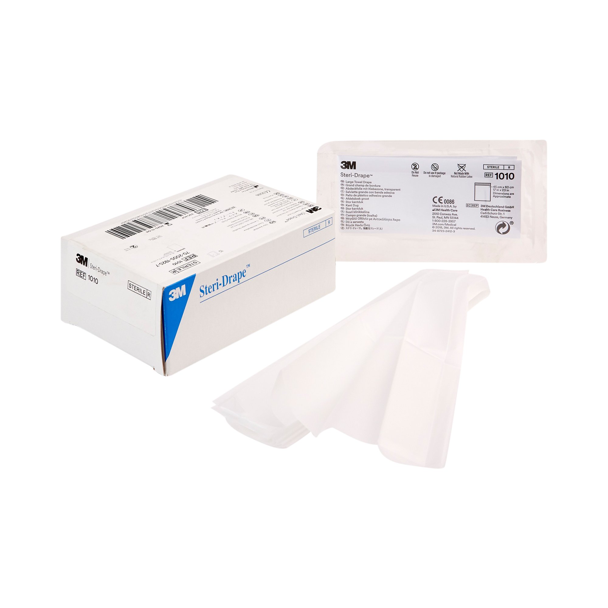 Solventum Corporation - 1010 3M™ Steri-Drape™ Sterile Large Towel General Purpose Drape