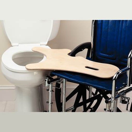 Performance Health - 081229947 Commode Transfer Board 400 lbs. Weight Capacity Birch Wood