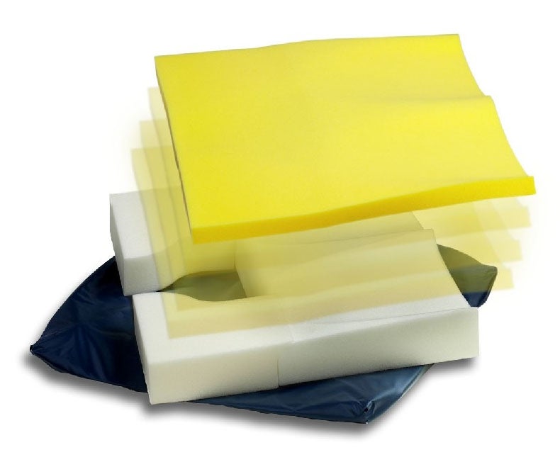 Span America - EZ1616-96-1 Seat Cushion EZ-Dish® 16 W X 16 L X 3 D Inch Foam