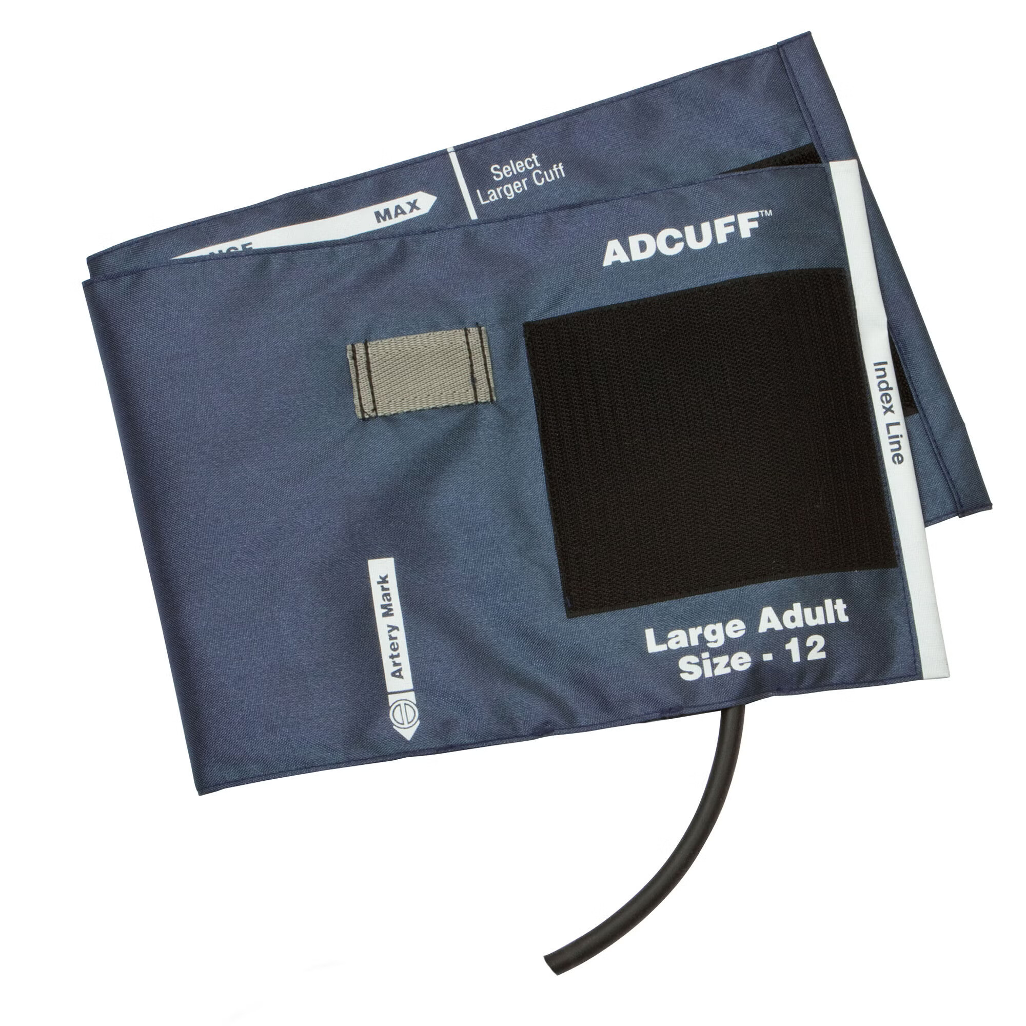 American Diagnostic Corp - 845-12XN-1 Reusable Blood Pressure Cuff Adcuff™ 34 to 50 cm Arm Nylon Cuff Large Adult Cuff