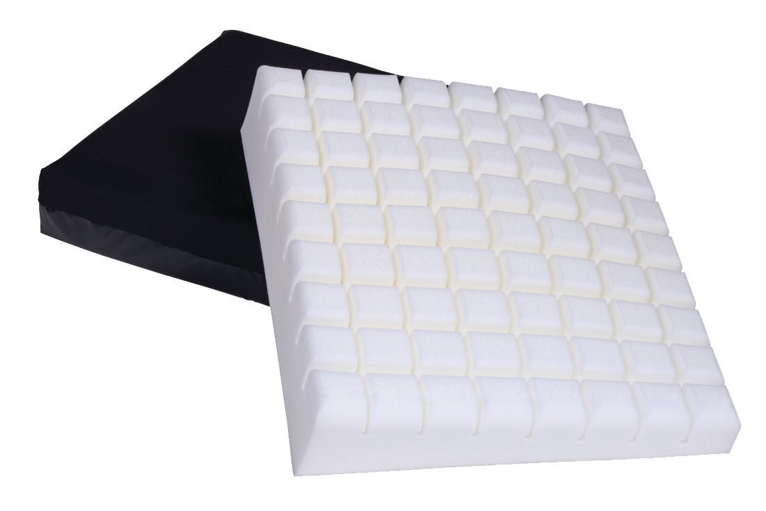 Span America - GMW1818-96-1 Wedge Seat Cushion Geo-Matt® Wedge 18 W X 18 L X 4 to 2 D Inch Foam