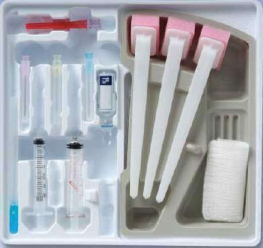 BD - 405672 Spinal Anesthesia Tray BD™ Whitacre 25 Gauge 3.5 Inch L