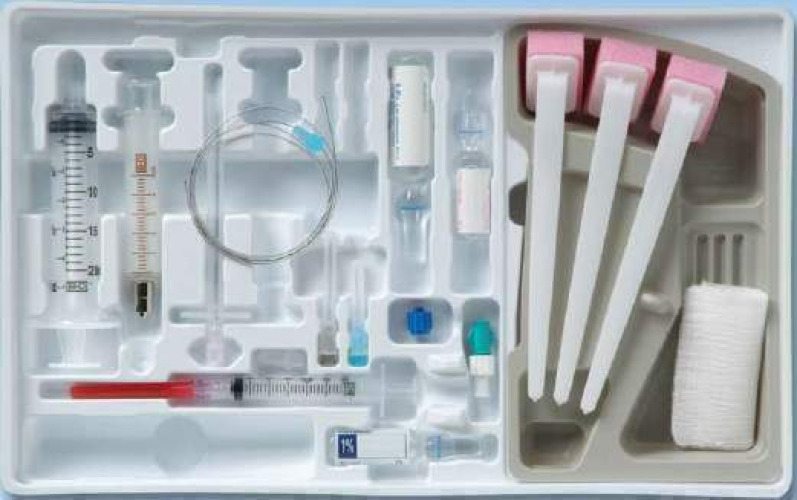 BD - 406096 Epidural Tray Perisafe™ Tuohy / Weiss 20 Gauge 3-1/2 Inch