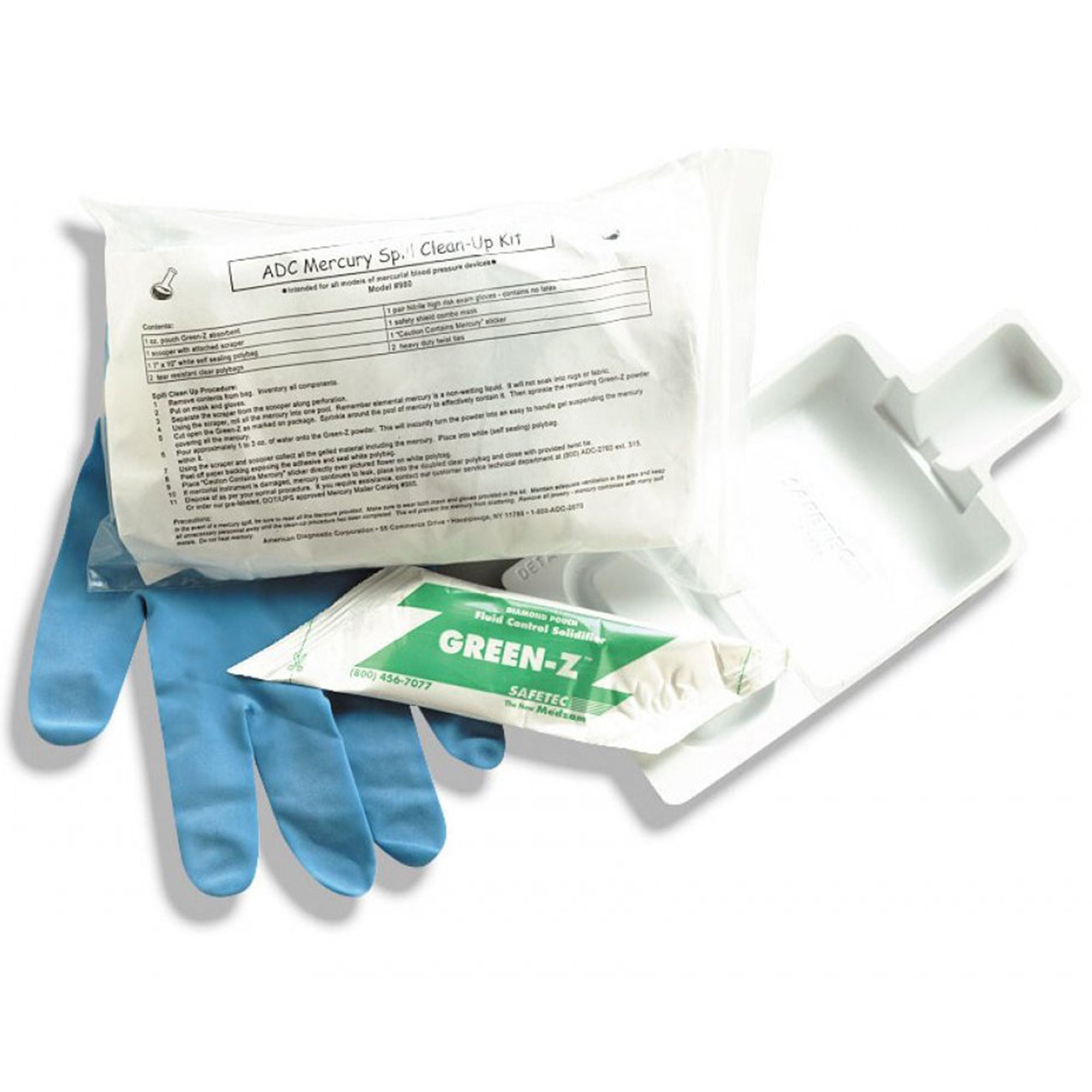 American Diagnostic Corp - 980SK ADC® Mercury Spill Kit