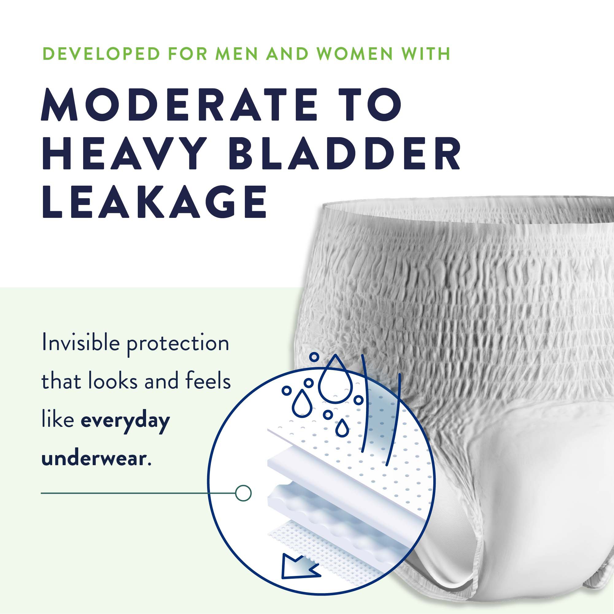 First Quality Products LLC PF-512 - Prevail® Per-Fit® Extra Absorbent Underwear, Medium - 20/Bag, 80/Case