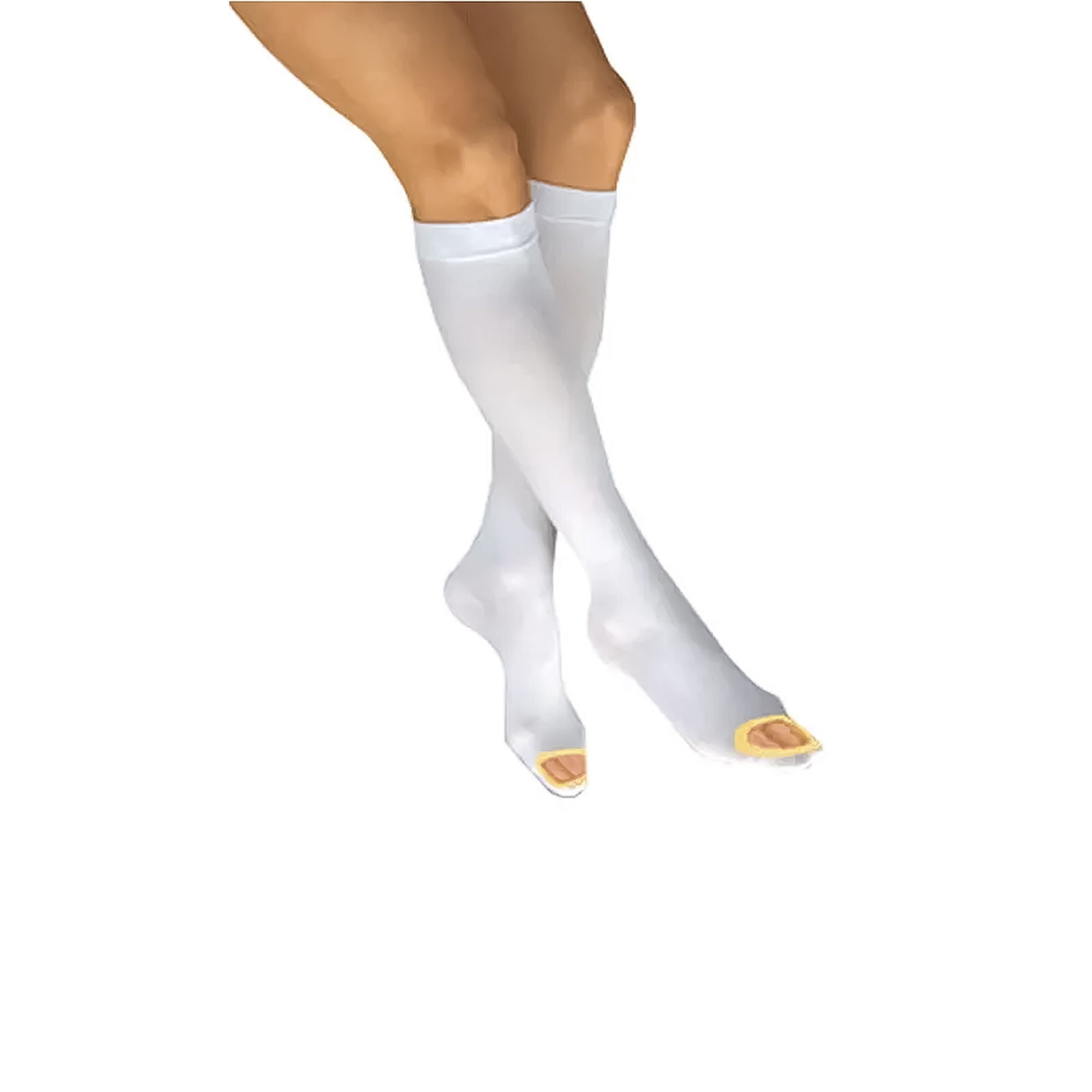 Performance Health - 081144229 Anti-embolism Stocking Jobst® Anti-embolism/GPT™ Knee High Large / Regular White Open Toe