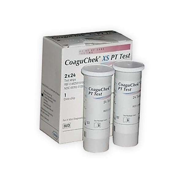 Roche Diagnostics - 04625315160 Coagulation Test Strip CoaguChek® XS PT Test For CoaguChek XS Meter