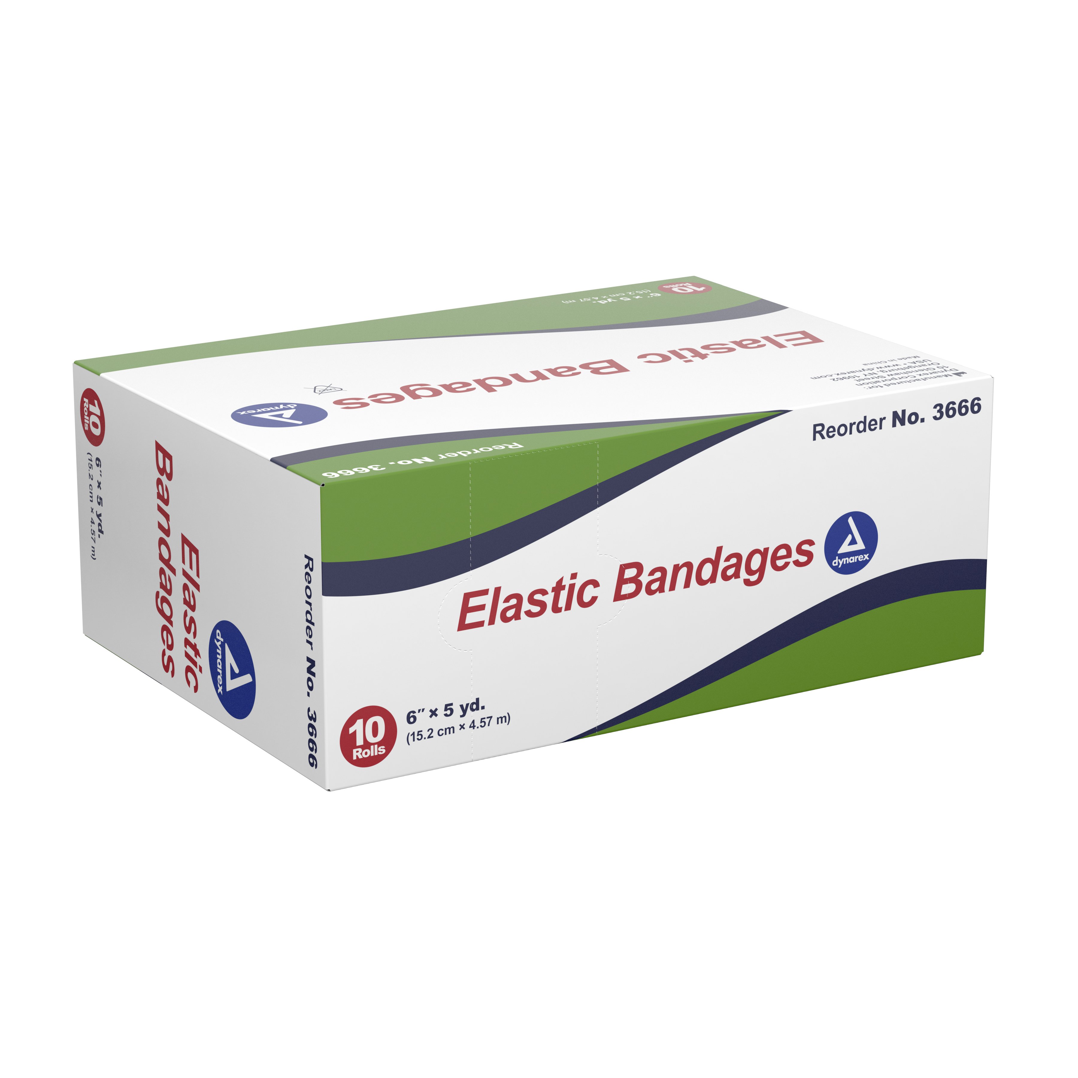 Dynarex - 3666 Dynarex® Clip Detached Closure Elastic Bandage