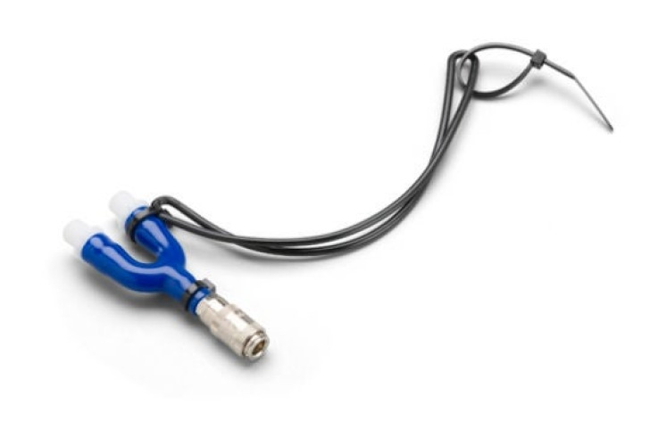 Welch Allyn - 9288 Blood Pressure Adapter Cuff Hillrom For use with Double Female Screw (#5082-164) to Single Female Bayonet (Rectus) Metal Connector(s)