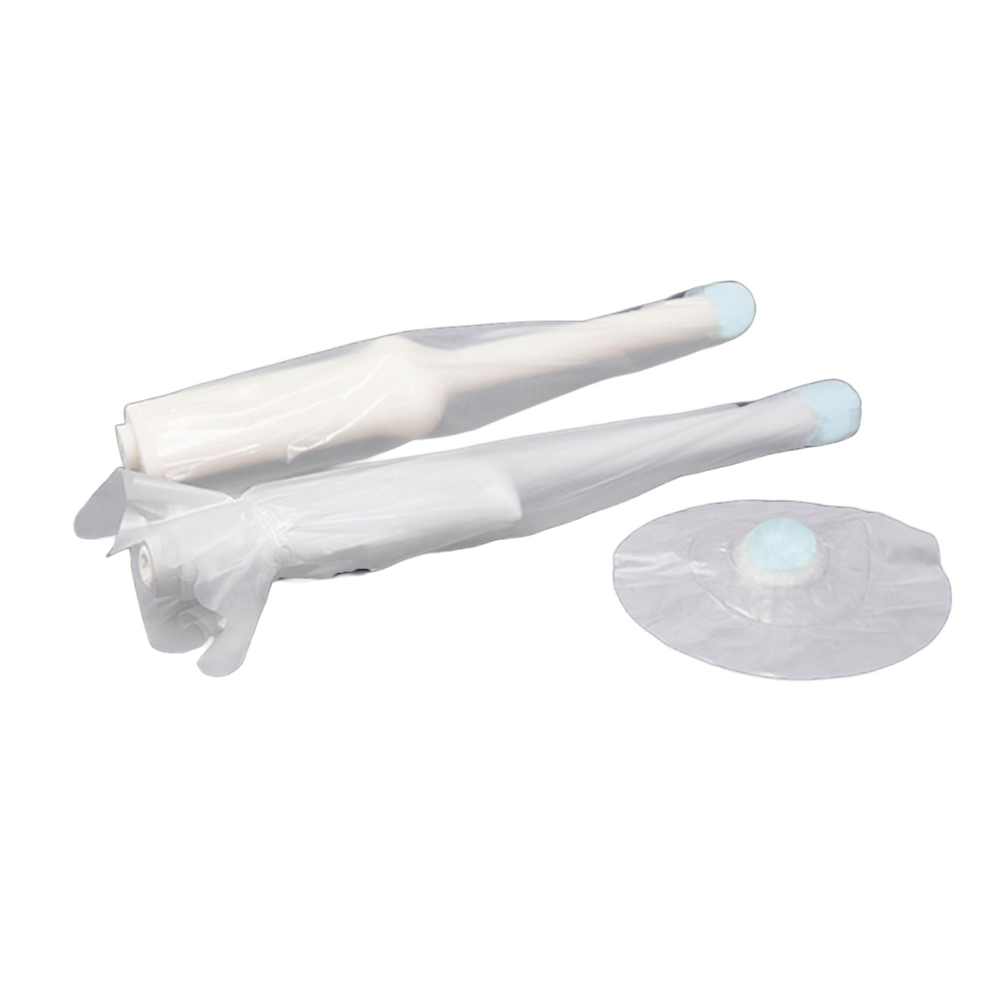 Sheathing Technologies - 47080 Ultrasound Probe Cover with Debris Shield Sheathes™ 1 X 8 Inch Non Latex NonSterile Rolled