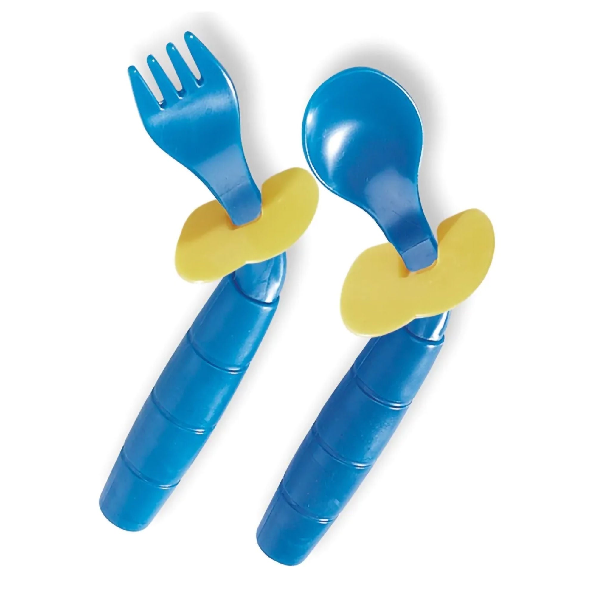 Performance Health - 081204098 Curved Utensil Set EasieEaters™ Plastic Reusable