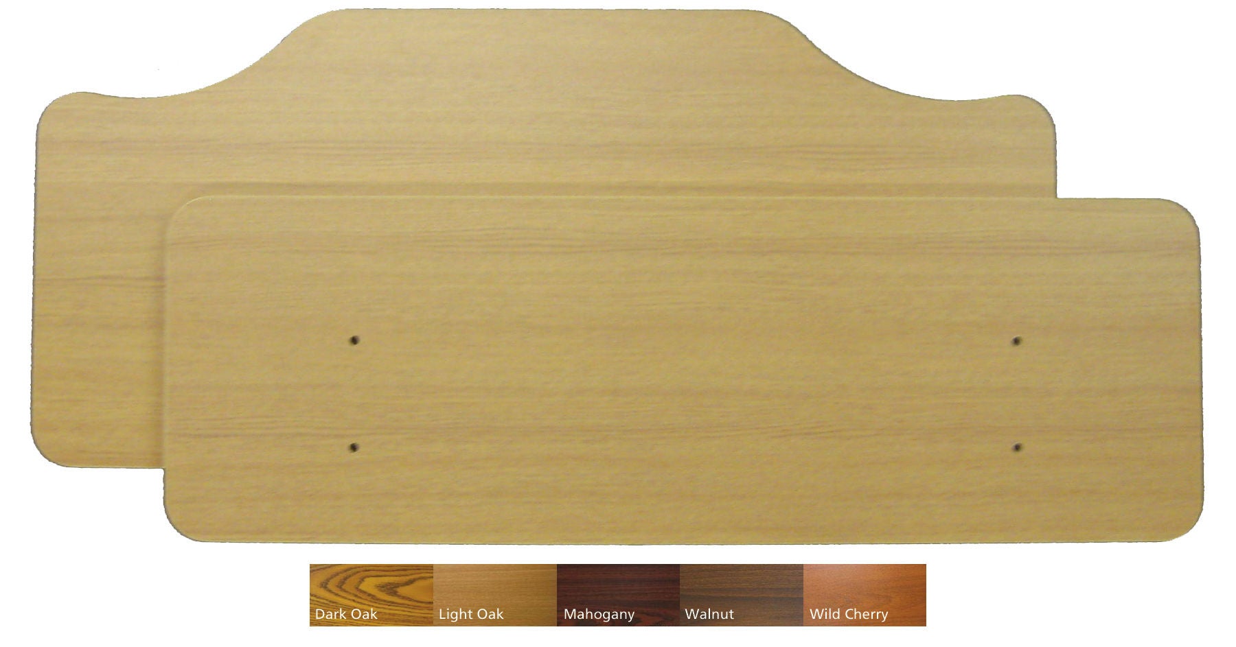 N.O.A. Medical Industries - 7010009LOK Headboard / Footboard Standard Style Light Oak
