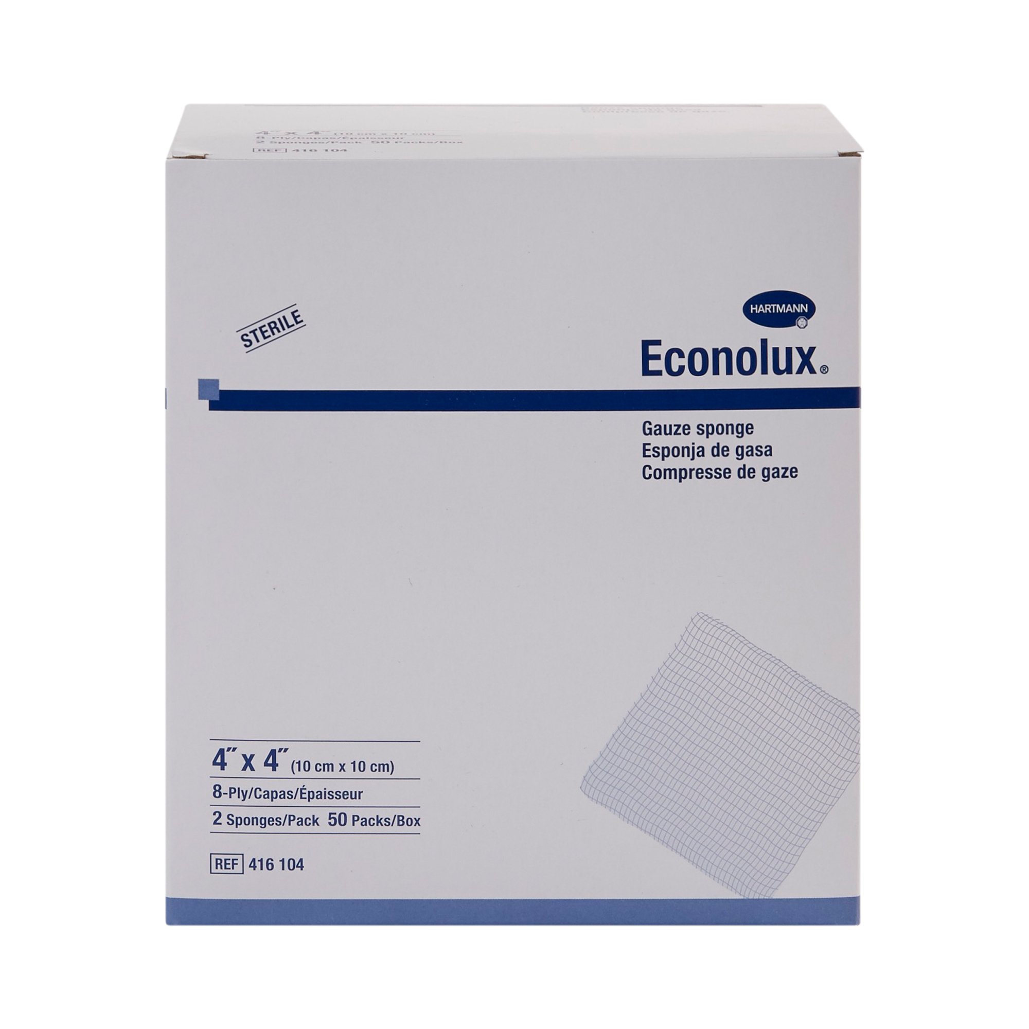 Hartmann - 416104 Econolux® Sterile Gauze Sponge