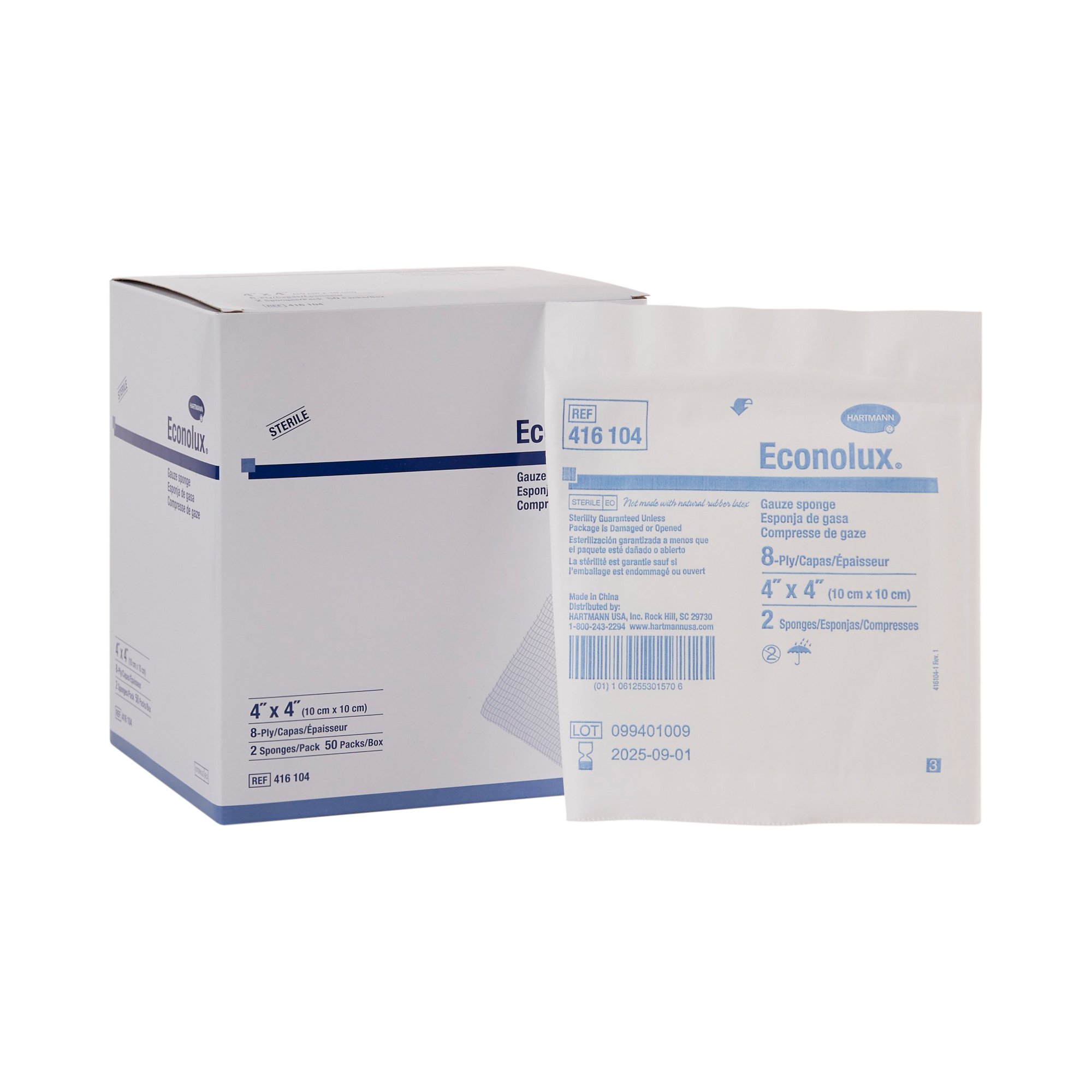 Hartmann - 416104 Econolux® Sterile Gauze Sponge