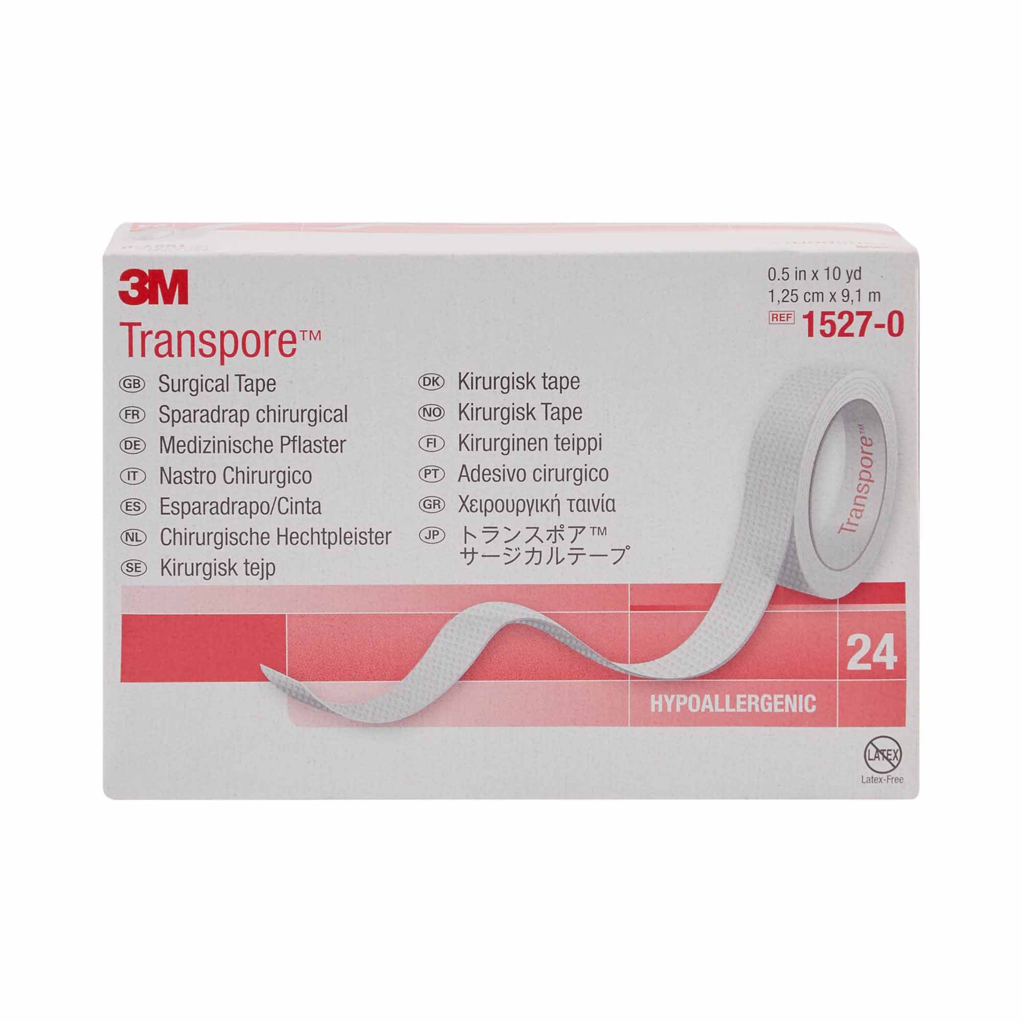 3M Transpore Medical Tape 1527-0 by Solventum