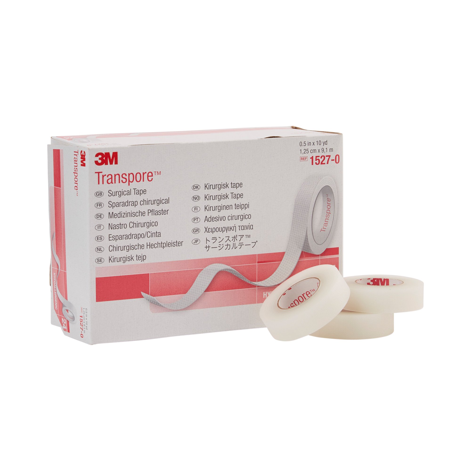 3M Transpore Medical Tape 1527-0 by Solventum