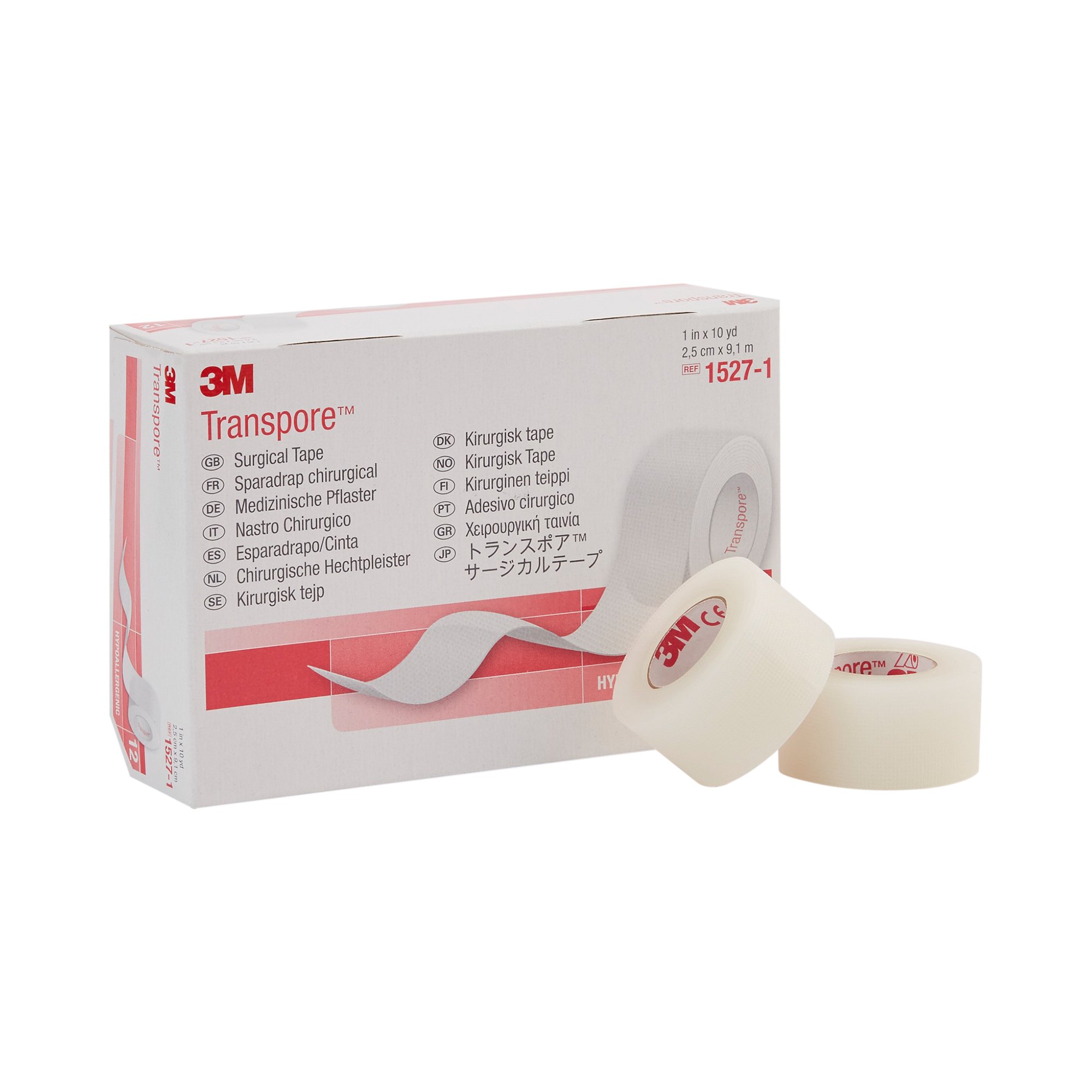 Solventum Corporation - 1527-1 3M™ Transpore™ Plastic Medical Tape